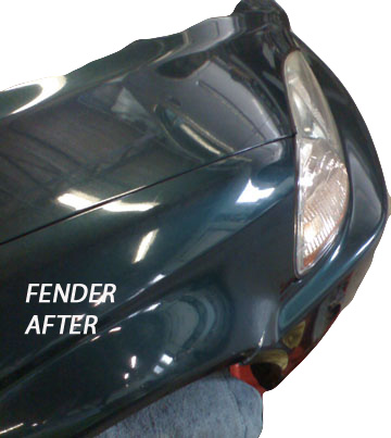 atlanta dent removal fender after